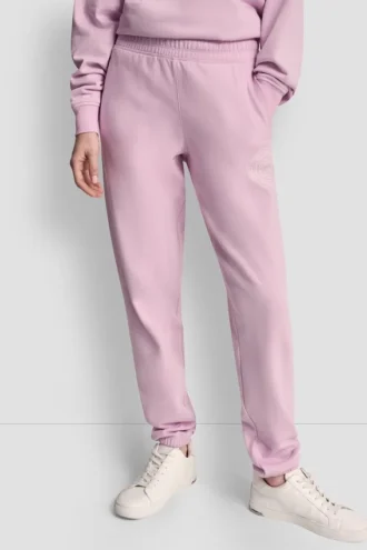 Pantalones Jogger de corte holgado de talle alto con logo