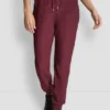 Pantalones Jogger de talle alto con tejido de punto acanalado