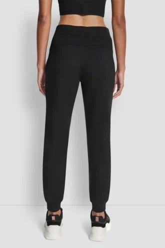 Pantalones Jogger de talle medio Brooklyn Scuba con bolsillos