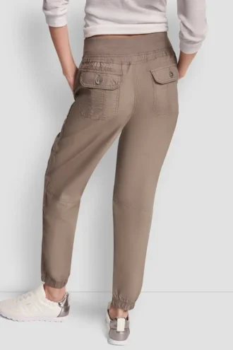 Pantalones Jogger utilitarios ajustados de talle alto