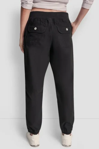 Pantalones Jogger utilitarios ajustados de talle alto