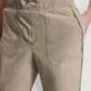 Pantalones Jogger utilitarios ajustados de talle alto