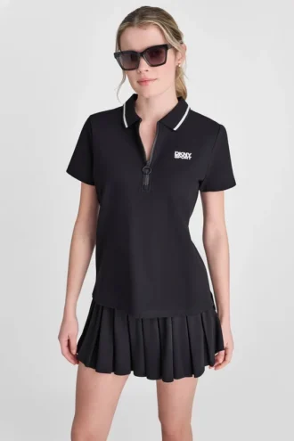 Polo de manga corta con logotipo