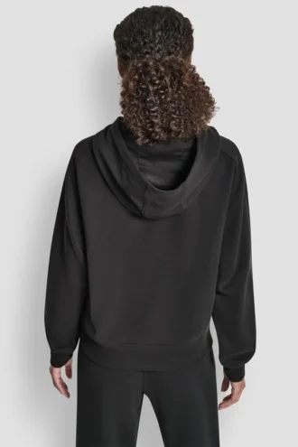 Sudadera con capucha oversize y logo flocado