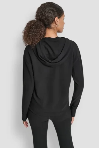 Sudadera con capucha y inserción en V Transcend Thermal