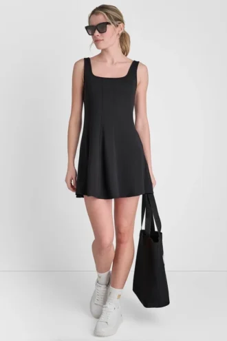 Vestido de compresión Balance con shorts incorporados